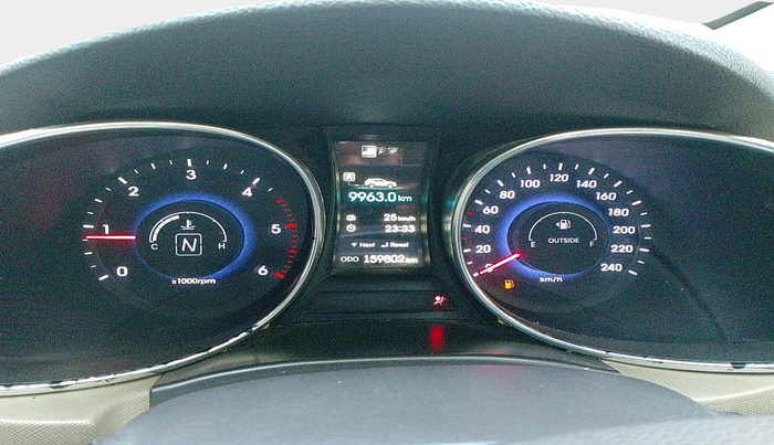 2015 Hyundai Santa Fe 4 WD AT, Diesel, Automatic, 1,59,802 km, interior