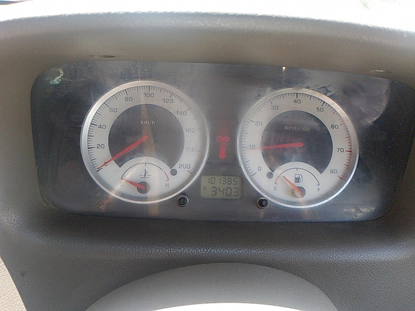 2010 Tata Indigo ECS GLX, Petrol, Manual, 1,01,650 km, interior