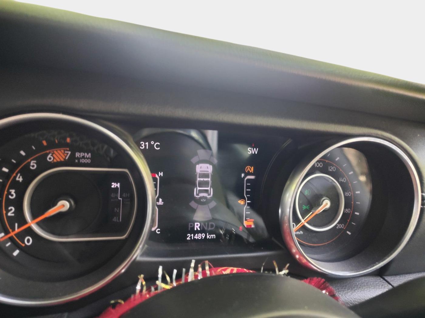 2022 Jeep WRANGLER UNLIMITED, Petrol, Automatic, 21,489 km, interior