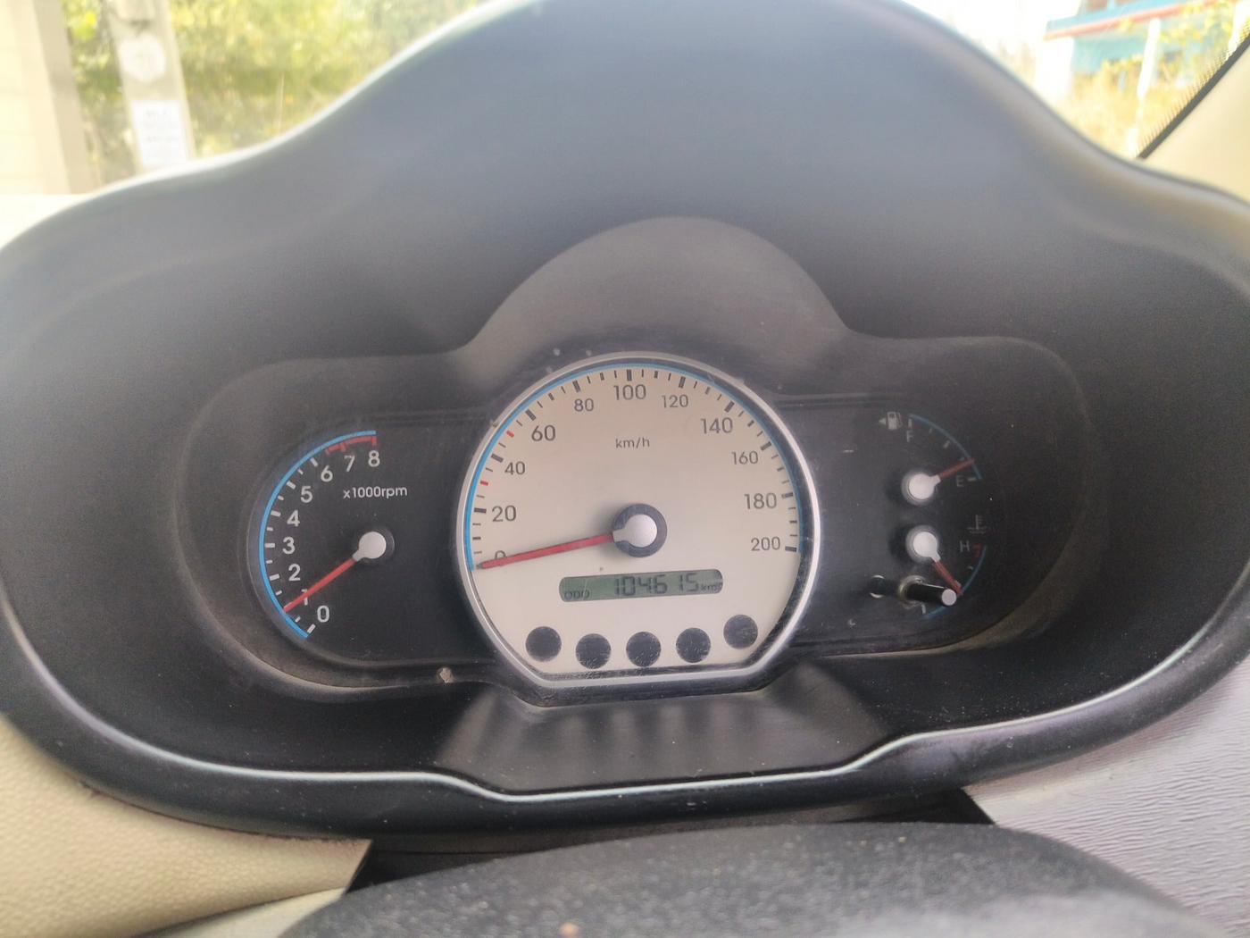 2010 Hyundai i10 SPORTZ 1.2, Petrol, Manual, 1,04,615 km, interior