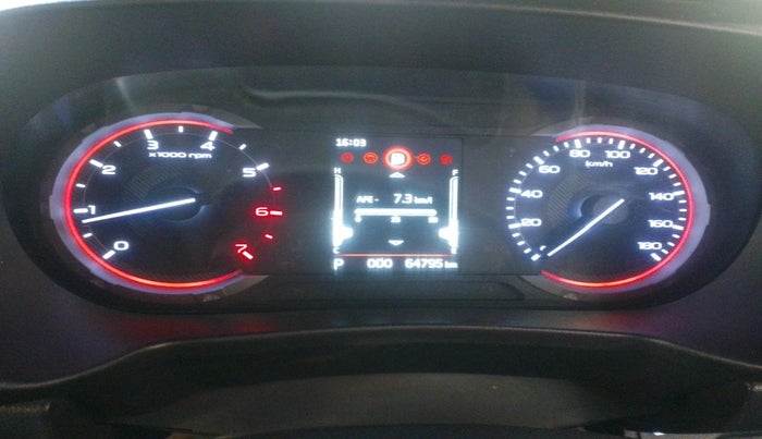 2021 Mahindra Thar LX PETROL HT 4WD AT, Petrol, Automatic, 64,795 km, interior