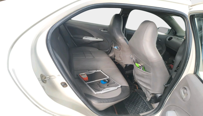 2011 Toyota Etios V, Petrol, Manual, 1,67,043 km, interior