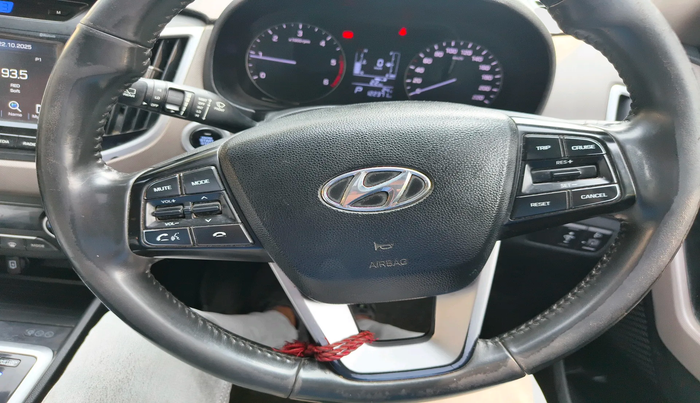 2018 Hyundai Creta SX AT 1.6 DIESEL, Diesel, Automatic, 1,22,371 km, interior