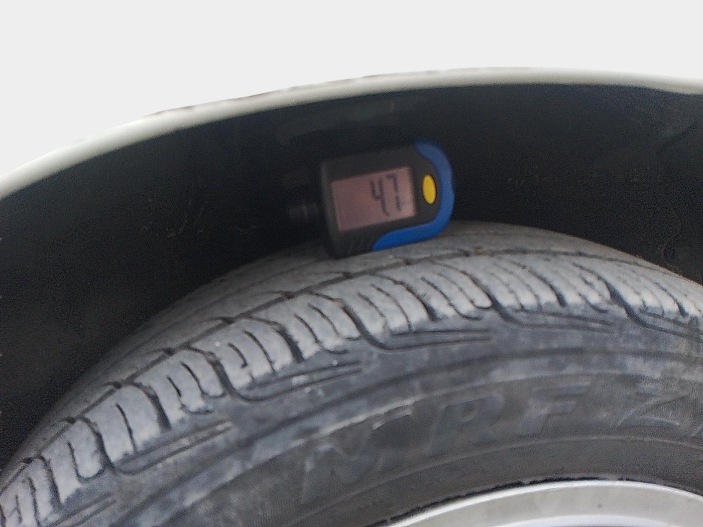 2010 Maruti Zen Estilo VXI, Petrol, Manual, 84,733 km, tyre