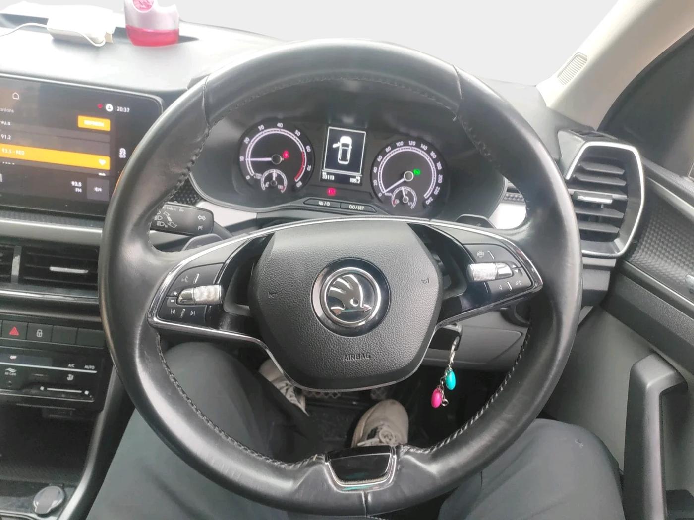 2021 Skoda KUSHAQ AMBITION 1.0L TSI AT, Petrol, Automatic, 33,113 km, interior