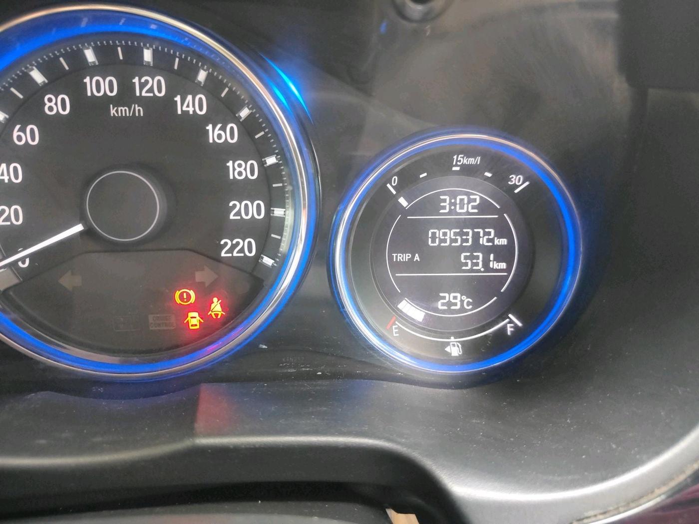 2016 Honda City 1.5L I-VTEC V MT, Petrol, Manual, 95,372 km, interior