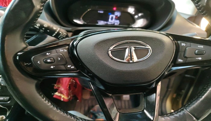 2022 Tata NEXON XZ PLUS (PREMIUM) KAZIRANGA PETROL, Petrol, Manual, 59,550 km, interior