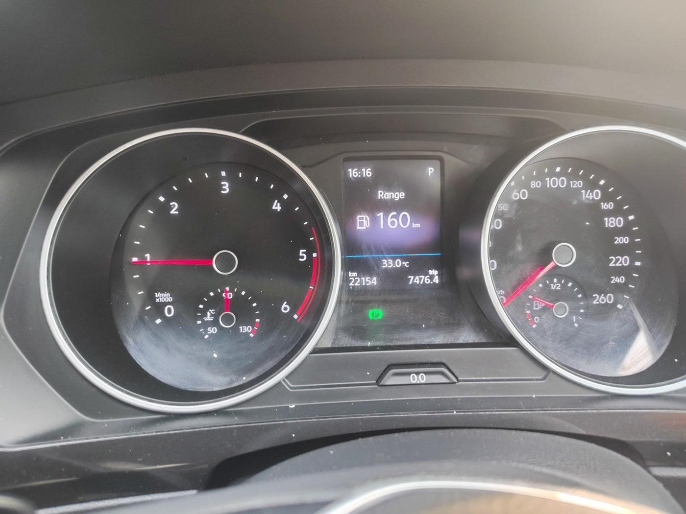 2017 Volkswagen TIGUAN HIGHLINE TDI AT, Diesel, Automatic, 22,154 km, interior