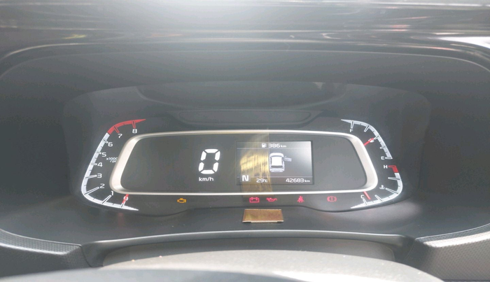 2020 KIA SONET HTK PLUS 1.0 IMT, Petrol, Manual, 42,683 km, interior