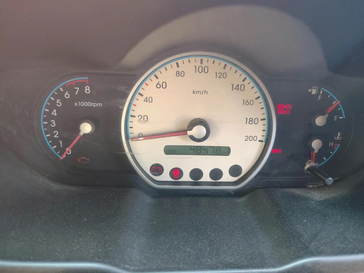 2010 Hyundai i10 SPORTZ 1.2, Petrol, Manual, 48,479 km, interior