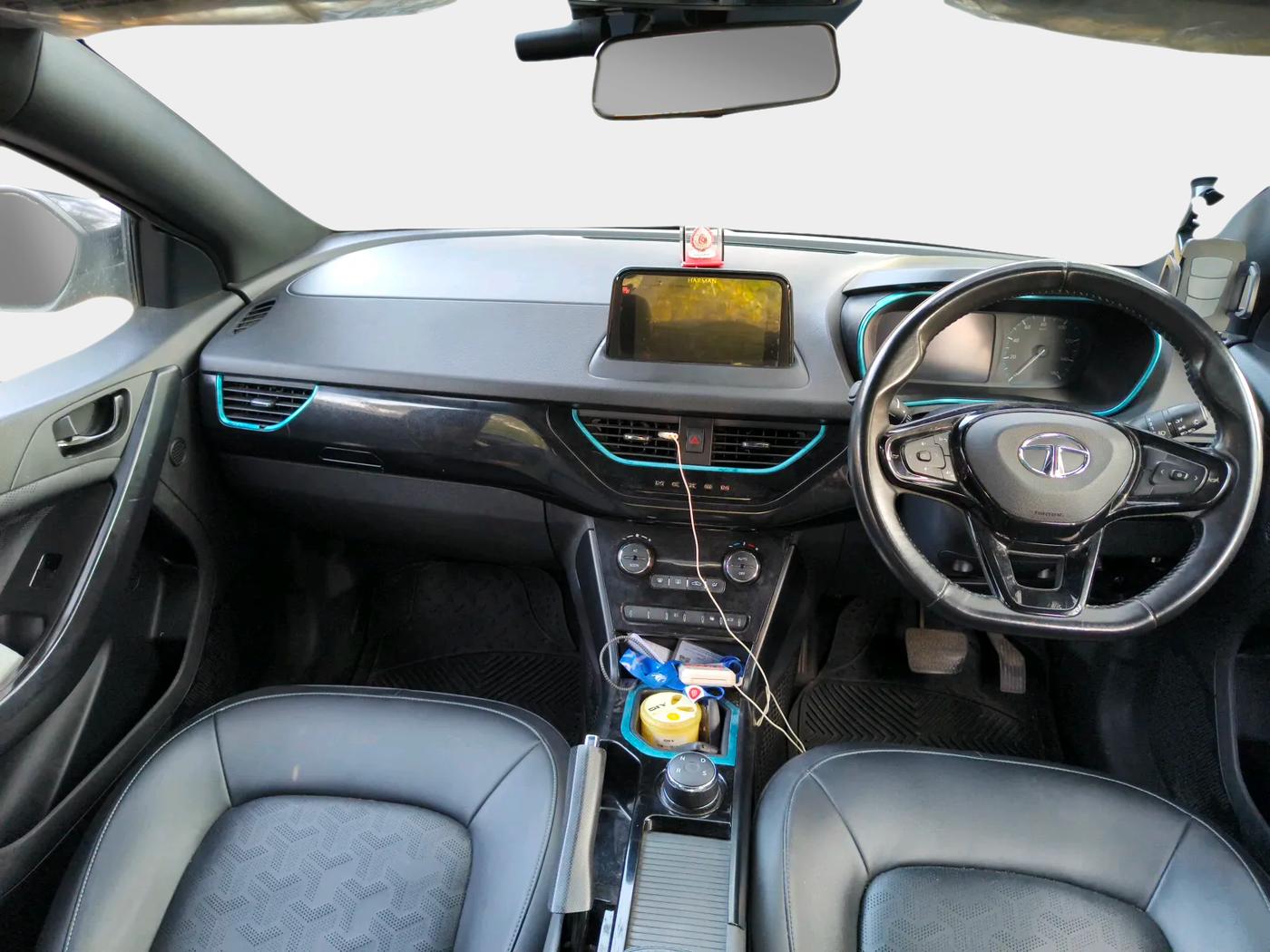 2021 Tata NEXON EV XZ PLUS LUX DARK EDITION, Electric, Automatic, 1,42,643 km, interior