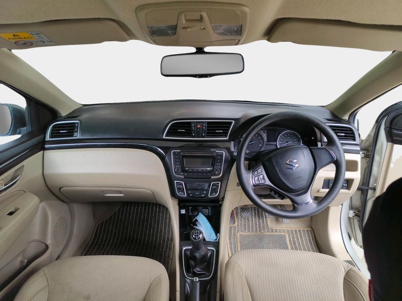 2017 Maruti Ciaz ZETA 1.4  MT PETROL, Petrol, Manual, 30,211 km, interior