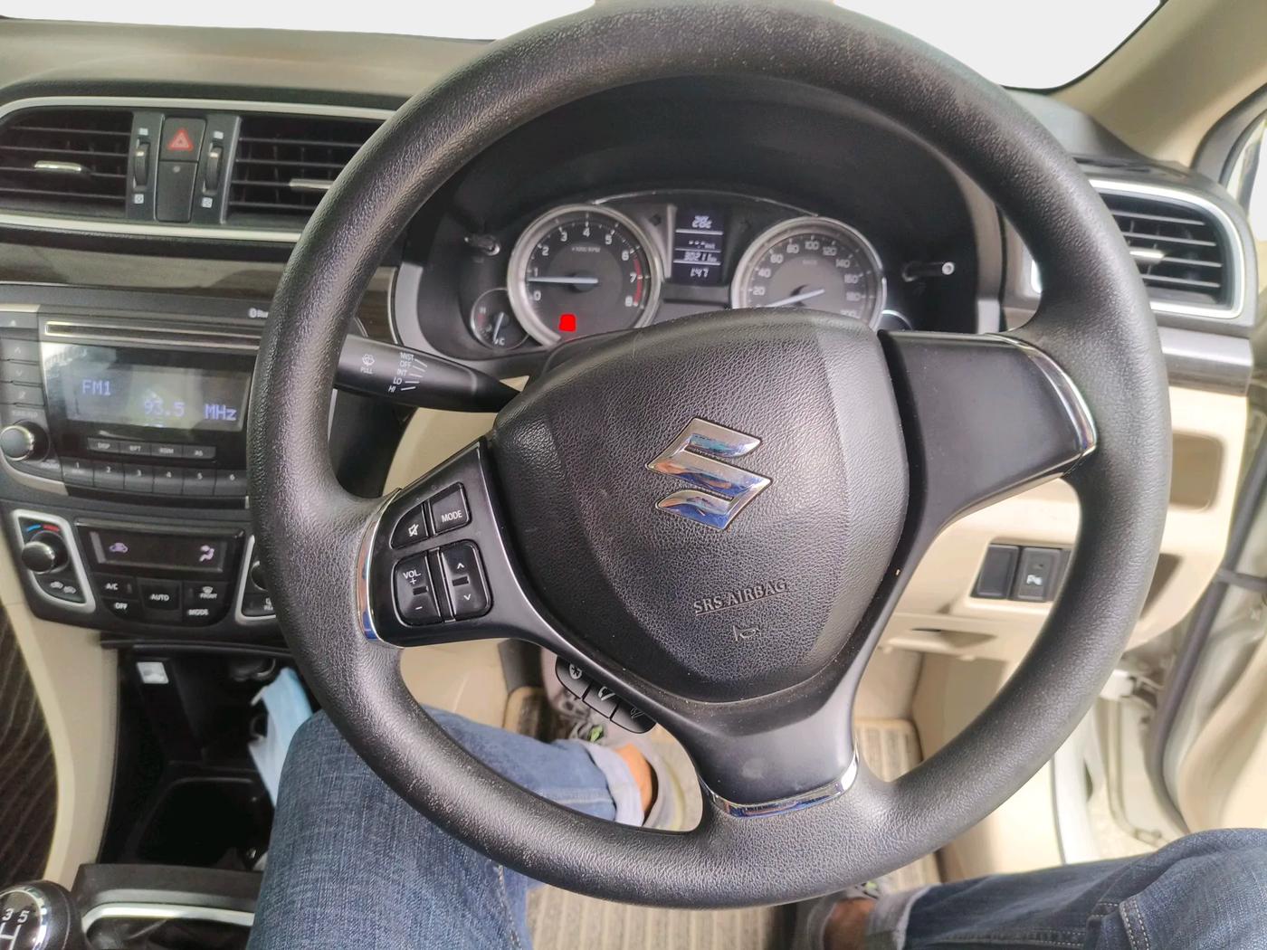 2017 Maruti Ciaz ZETA 1.4  MT PETROL, Petrol, Manual, 30,211 km, interior