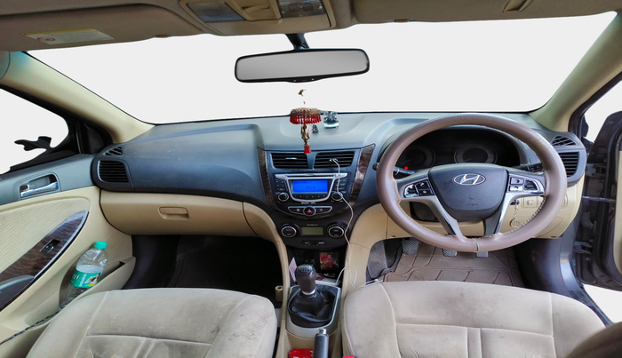 2012 Hyundai Verna FLUIDIC 1.6 CRDI SX, Diesel, Manual, 1,03,400 km, interior