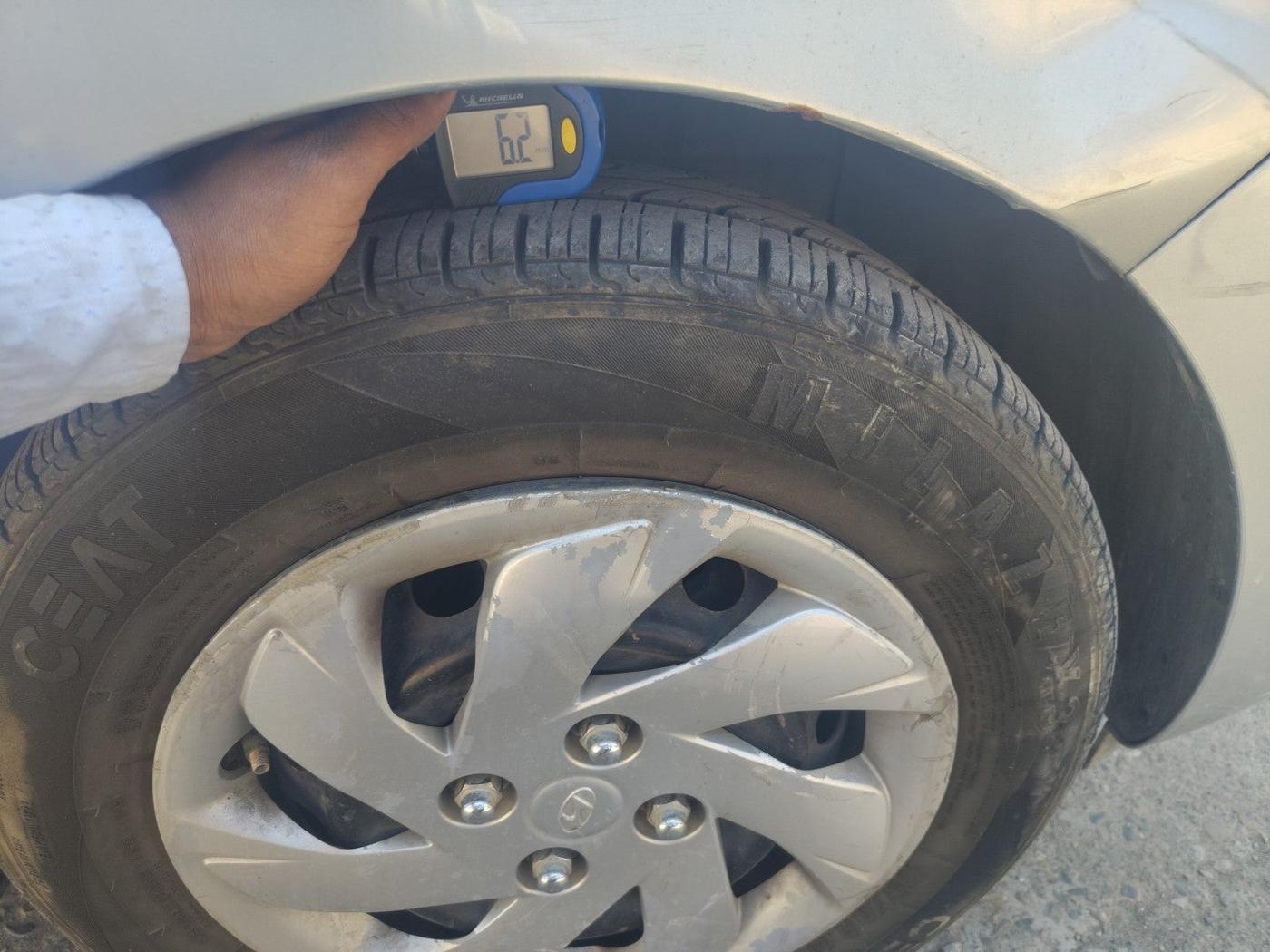 2018 Hyundai NEW SANTRO ASTA MT, Petrol, Manual, 64,705 km, tyre