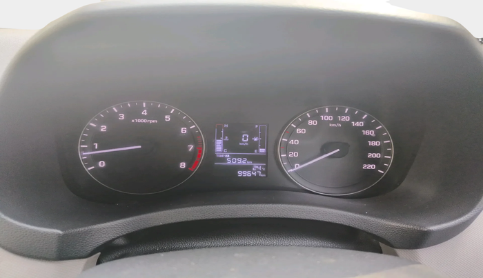 2016 Hyundai Creta E PLUS 1.6 PETROL, Petrol, Manual, 99,647 km, interior