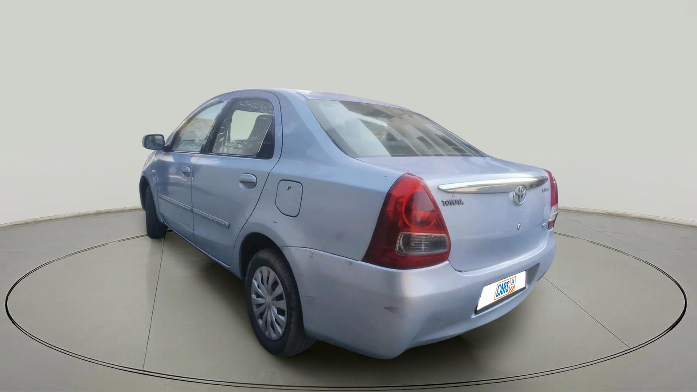 2011 Toyota Etios G, Petrol, Manual, 93,159 km, exterior