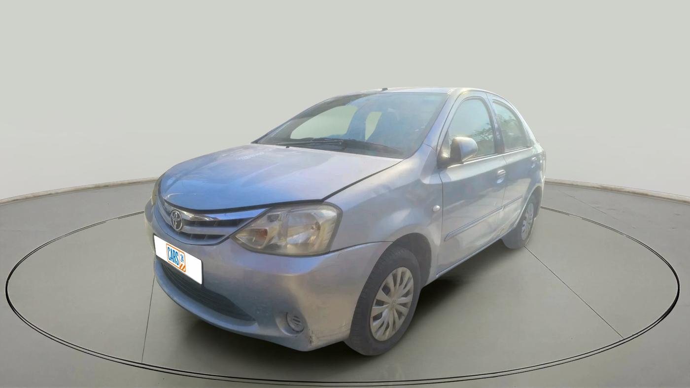 2011 Toyota Etios G, Petrol, Manual, 93,159 km, exterior