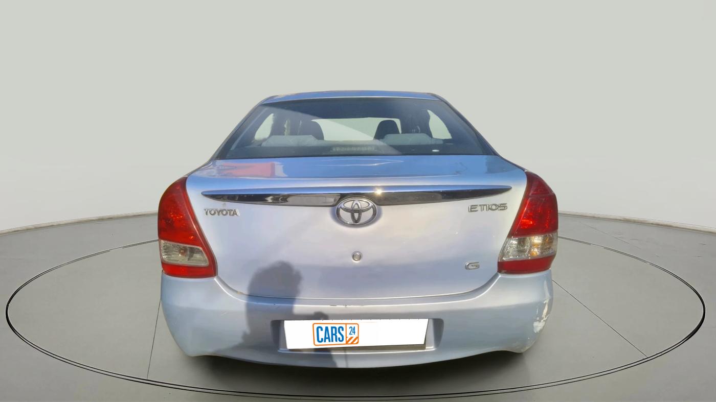 2011 Toyota Etios G, Petrol, Manual, 93,159 km, exterior