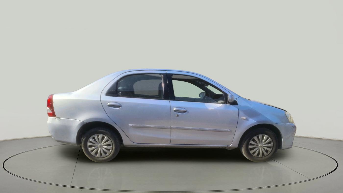 2011 Toyota Etios G, Petrol, Manual, 93,159 km, exterior