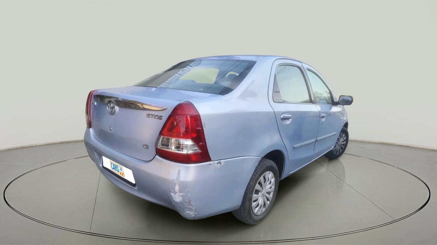 2011 Toyota Etios G, Petrol, Manual, 93,159 km, exterior