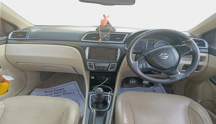 2017 Maruti Ciaz ALPHA DIESEL 1.3, Diesel, Manual, 1,63,232 km, interior