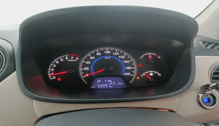 2016 Hyundai Grand i10 ASTA (O) AT 1.2 KAPPA VTVT, Petrol, Automatic, 52,091 km, interior