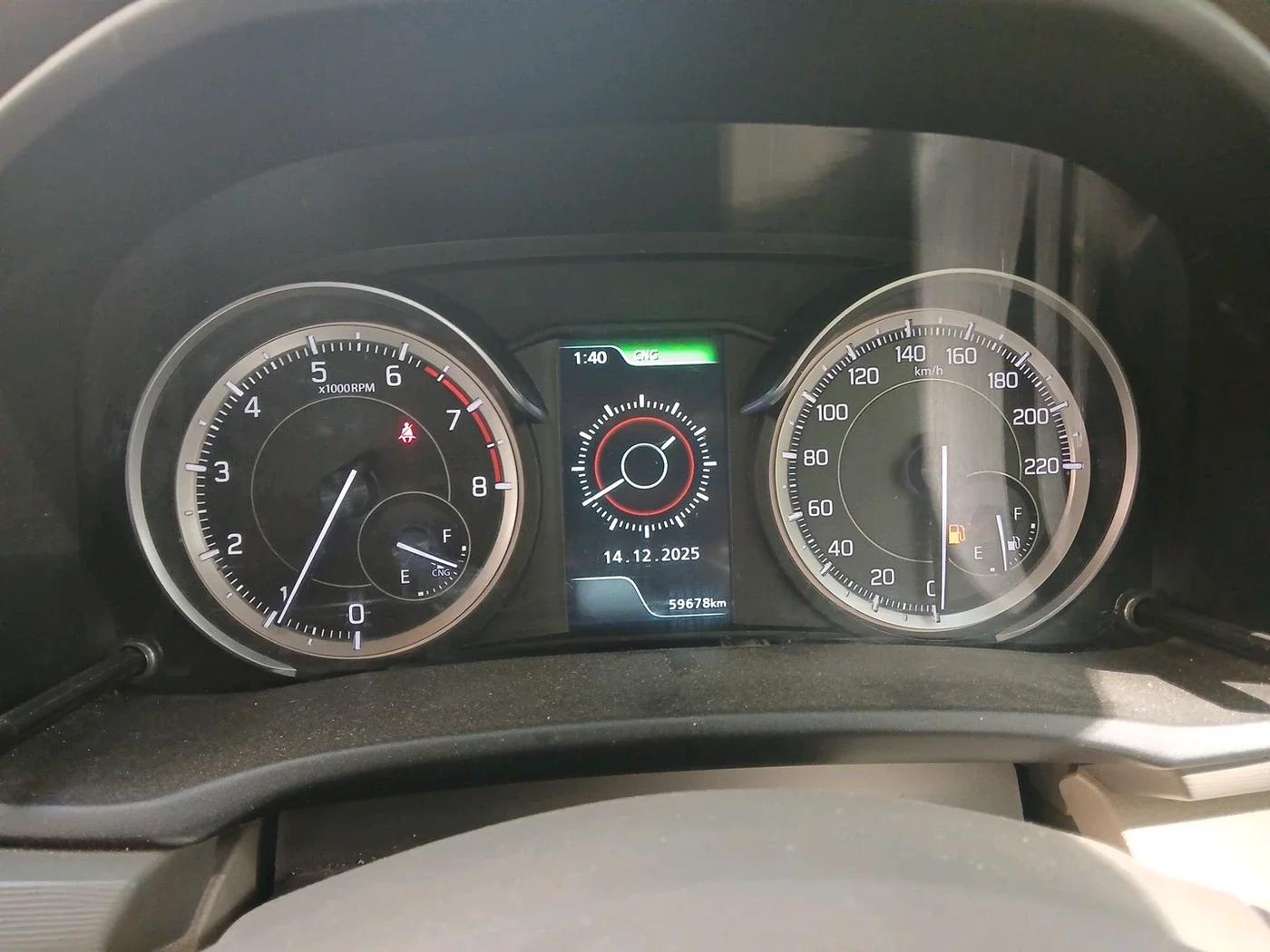2023 Maruti Ertiga   VXI (O) CNG, CNG, Manual, 59,678 km, interior