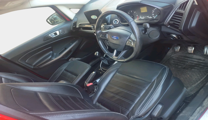 2019 Ford Ecosport TITANIUM + 1.5L DIESEL, Diesel, Manual, 1,23,456 km, interior
