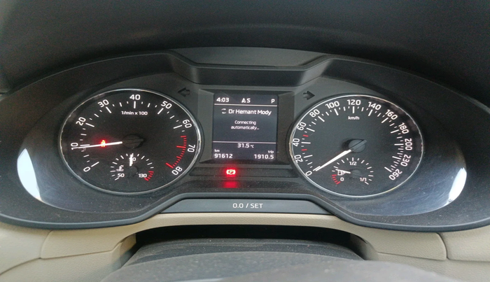 2017 Skoda Octavia STYLE PLUS AT 1.8 TSI, Petrol, Automatic, 91,612 km, interior