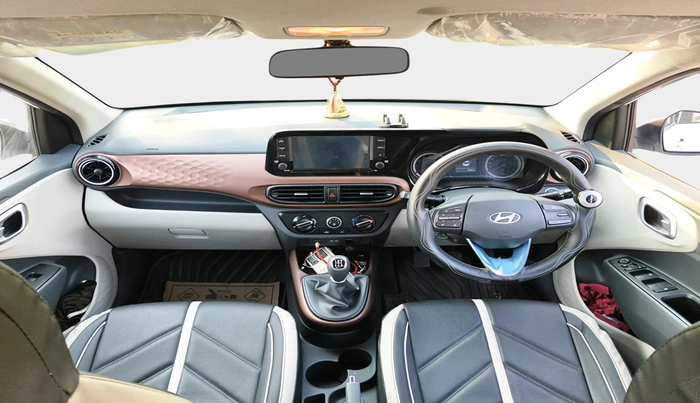 2023 Hyundai AURA SX 1.2 CNG, Petrol, Manual, 19,624 km, interior