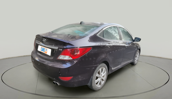 2012 Hyundai Verna FLUIDIC 1.6 CRDI SX AT, Diesel, Automatic, 1,04,002 km, exterior