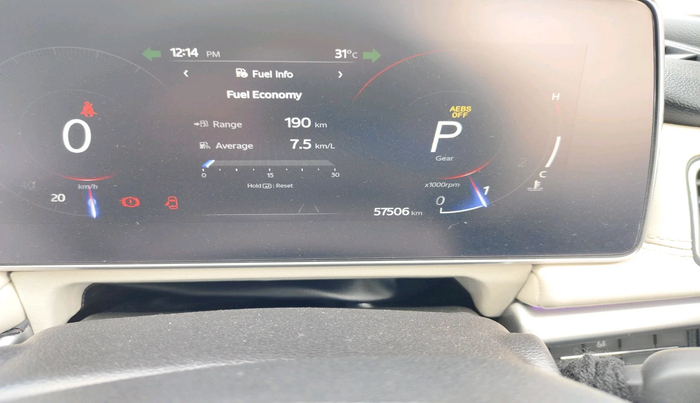 2023 Mahindra XUV700 AX 7 LUXURY P AT 7 STR, Petrol, Automatic, 57,506 km, interior