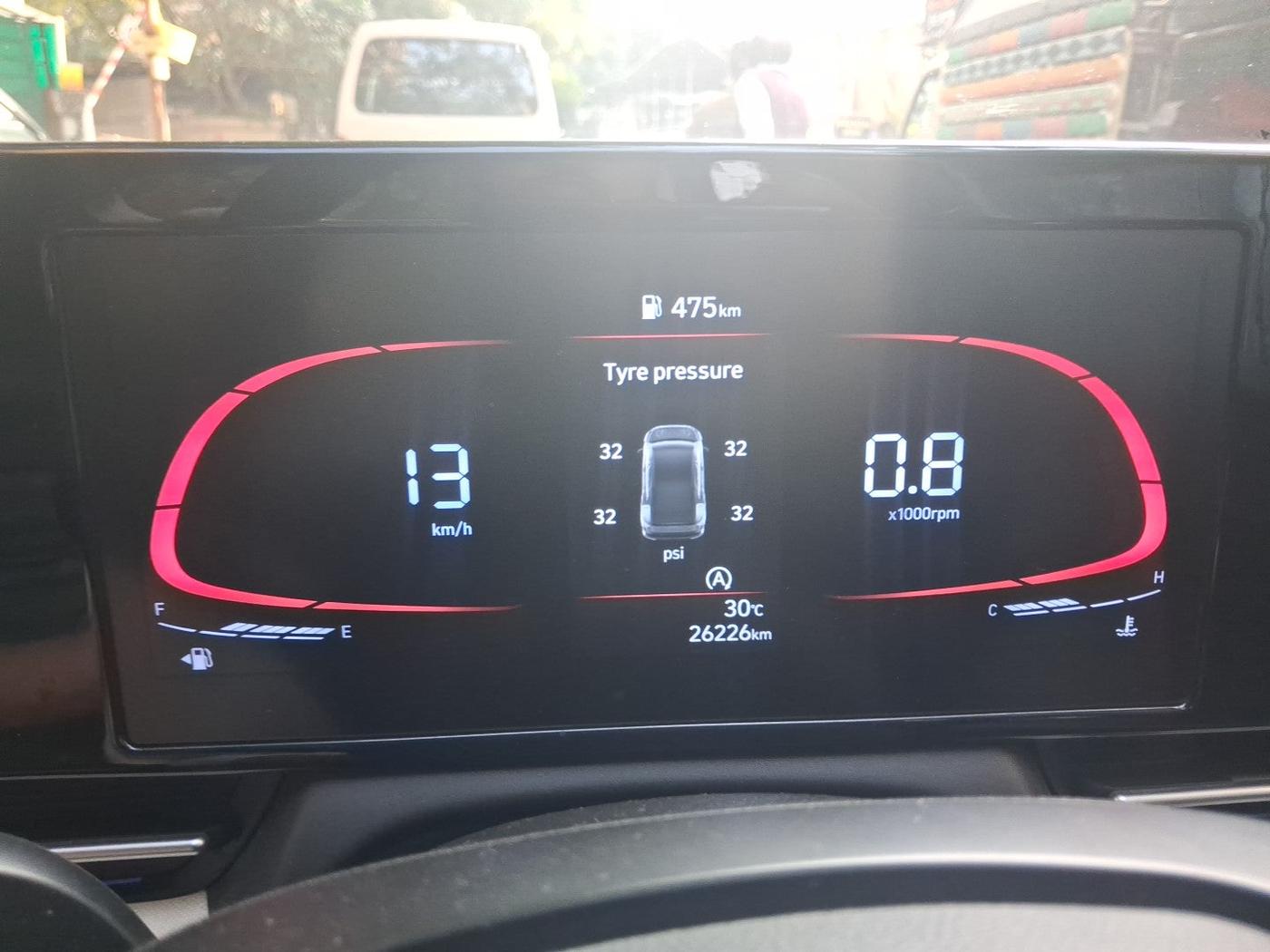 2024 Hyundai Verna SX 1.5 l MPI, Petrol, Manual, 26,226 km, interior