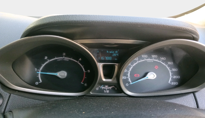 2017 Ford Ecosport TITANIUM 1.5L DIESEL, Diesel, Manual, 1,16,788 km, interior