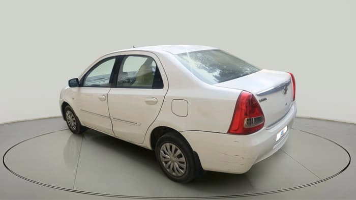 2011 Toyota Etios G, Petrol, Manual, 83,743 km, exterior