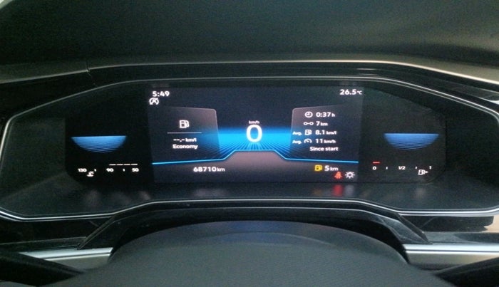 2022 Volkswagen VIRTUS TOPLINE TSI 1.0 MT, Petrol, Manual, 68,710 km, interior