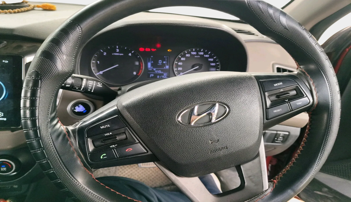 2016 Hyundai Creta SX PLUS AT 1.6 DIESEL, Diesel, Automatic, 81,756 km, interior