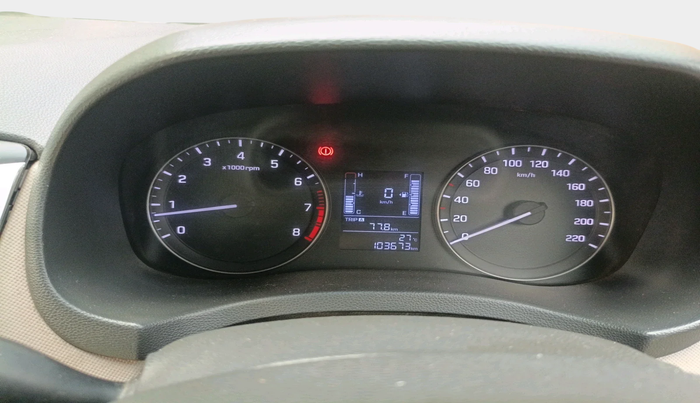 2016 Hyundai Creta E PLUS 1.6 PETROL, Petrol, Manual, 1,03,673 km, interior