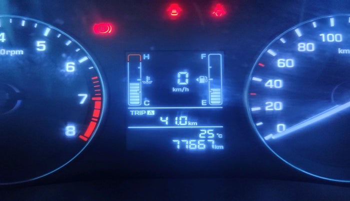 2018 Hyundai Creta E 1.6 PETROL, Petrol, Manual, 77,667 km, interior