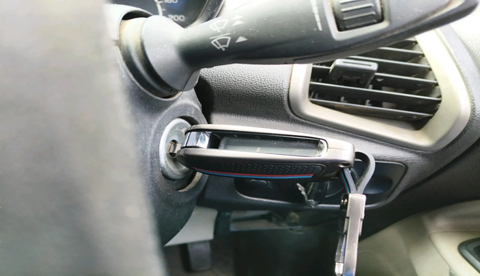 2015 Ford Ecosport AMBIENTE 1.5L DIESEL, Diesel, Manual, 1,64,634 km, interior