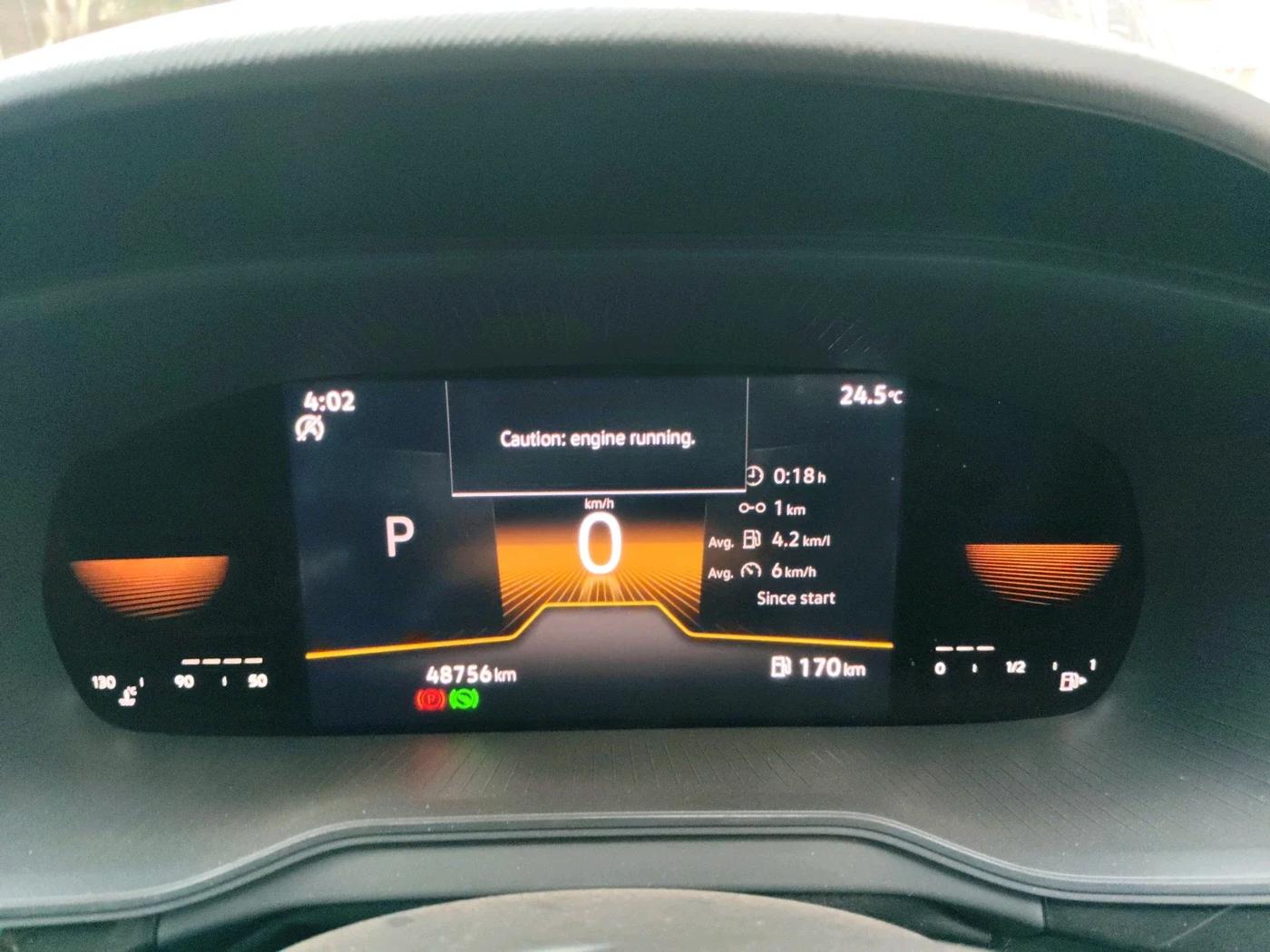 2022 Skoda KUSHAQ STYLE 1.0L TSI AT (6 AIRBAGS), Petrol, Automatic, 48,756 km, interior