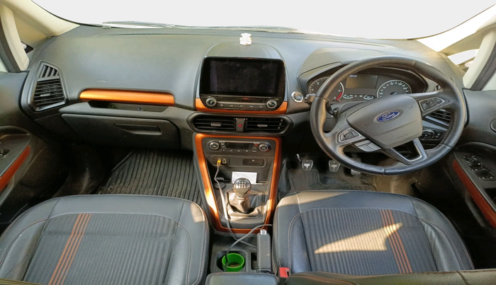 2021 Ford Ecosport TITANIUM 1.5L SPORTS(SUNROOF) DIESEL, Diesel, Manual, 1,40,041 km, interior