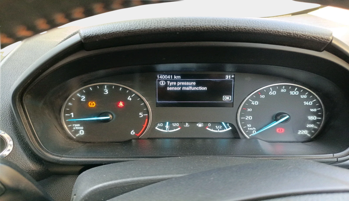 2021 Ford Ecosport TITANIUM 1.5L SPORTS(SUNROOF) DIESEL, Diesel, Manual, 1,40,041 km, interior