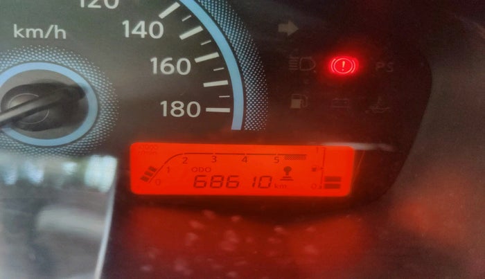 2017 Datsun Redi Go T (O), Petrol, Manual, 68,610 km, interior