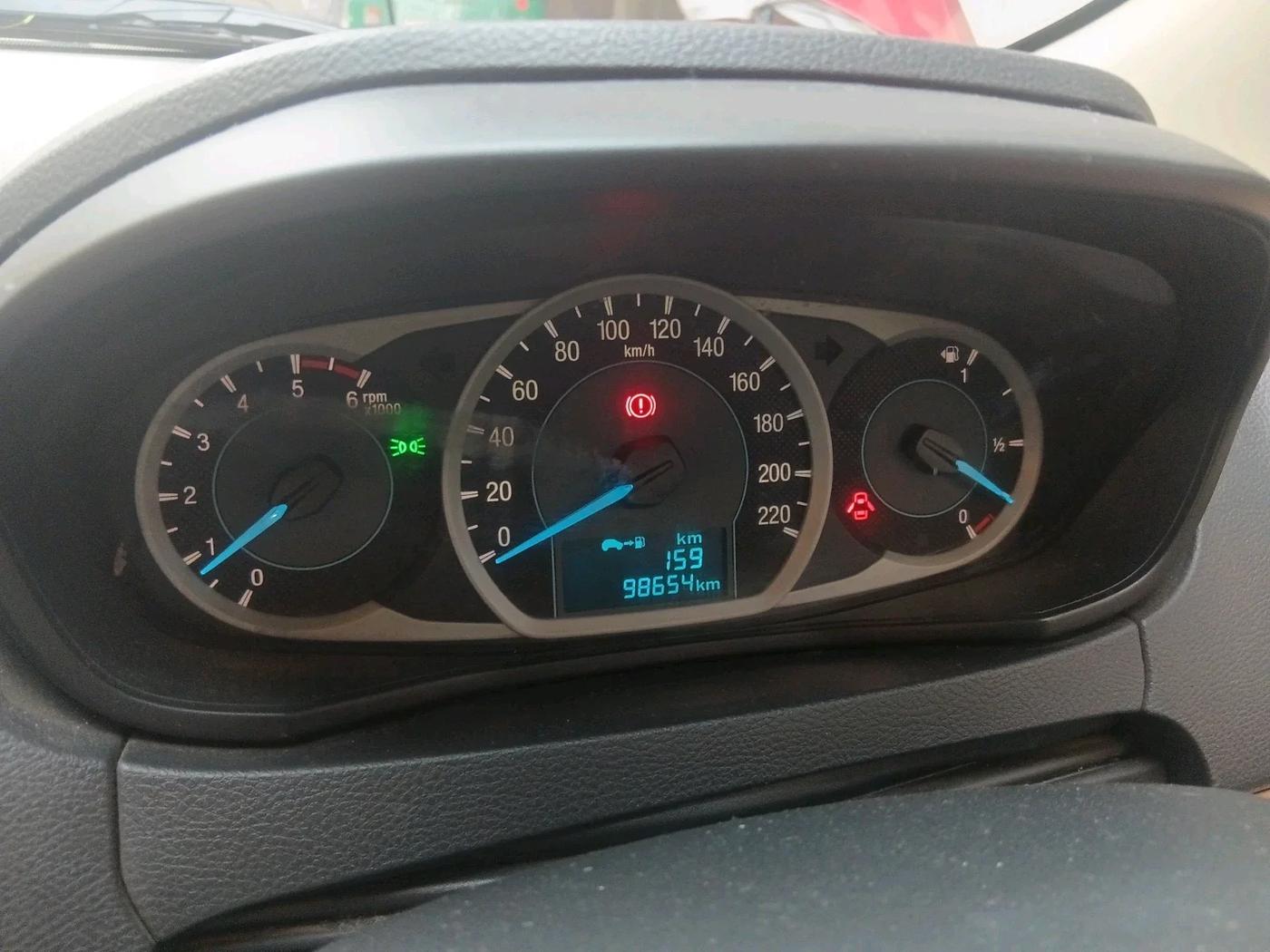 2017 Ford Figo Aspire TREND 1.5 DIESEL, Diesel, Manual, 98,654 km, interior