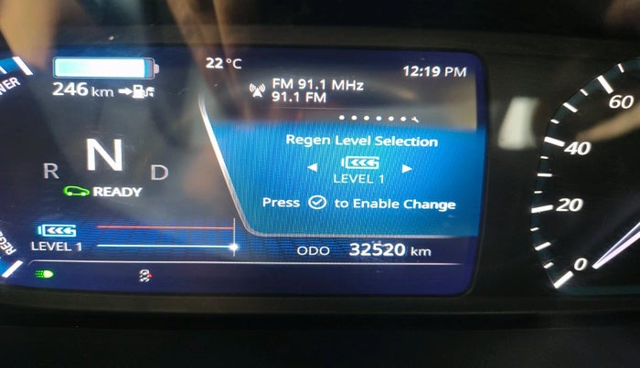 2023 Tata NEXON EV XZ PLUS, Electric, Automatic, 32,520 km, interior