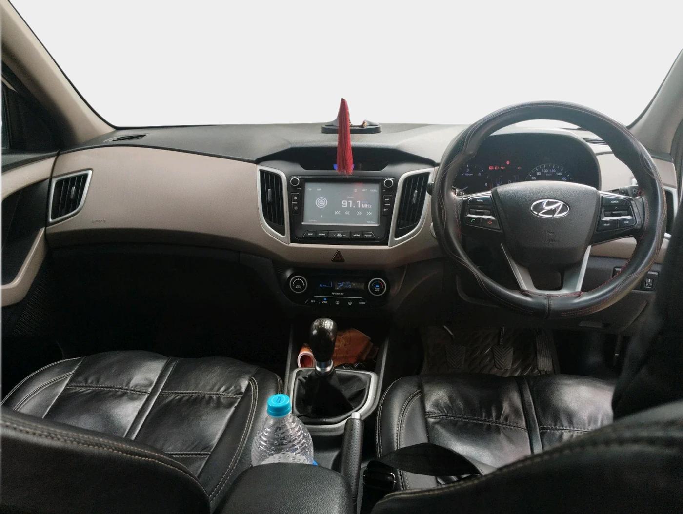 2018 Hyundai Creta SX PLUS 1.6 DIESEL, Diesel, Manual, 2,20,015 km, interior