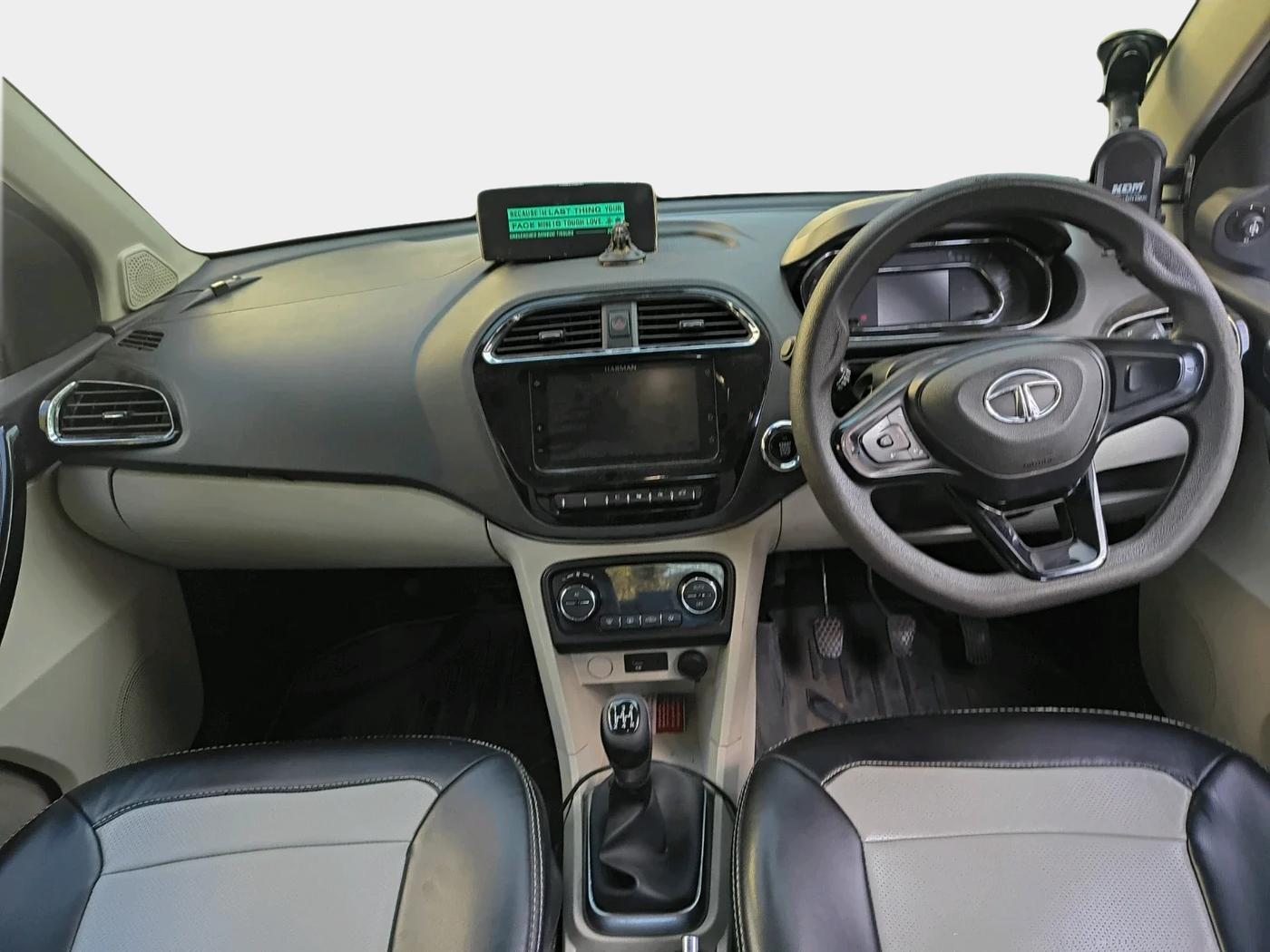 2022 Tata TIGOR XZ PLUS CNG, CNG, Manual, 95,760 km, interior