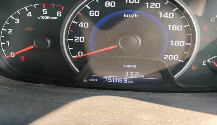 2015 Hyundai Grand i10 SPORTZ 1.1 CRDI, Diesel, Manual, 75,069 km, interior